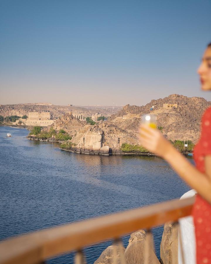 Benben By Dhara Hotels - Adults Only Aswan Buitenkant foto View of the Nile from the Four Seasons Hotel